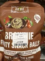 Mängden socker i brownie fruity snack balls