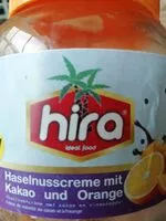 Mängden socker i Haselnusscreme mit Kakao