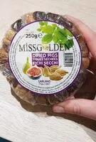 Mängden socker i Figues Séchées