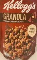 Mängden socker i Kellogg’s Granola Chocolate Hazelnut