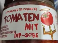 Mängden socker i Sonnengetrockneten Tomaten mit Dip-Soße