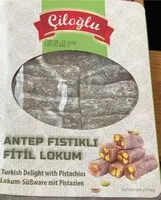 Mängden socker i Antep fiskili fitil lokum