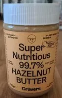 Mängden socker i Super Nutritious Hazelnut Butter