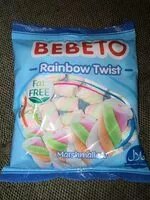 Mängden socker i BEBETO Rainbow Twist