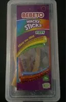 Mängden socker i Wacky sticks