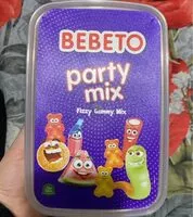 Mängden socker i Gummy Party-mix