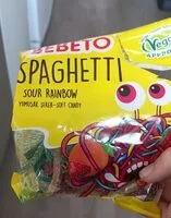 Mängden socker i Spaghetti sour rainbow