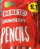 Mängden socker i Strawberry pencils