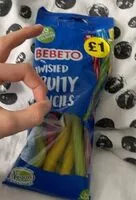 Mängden socker i Twisted fruity pencils