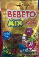 Mängden socker i Mix Jelly Gum