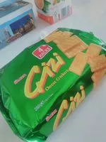 Mängden socker i Gizi cheese crackers