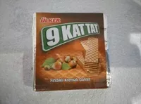Mängden socker i 9 Kat Tat Fındıklı Kremalı Gofret
