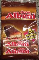 Mängden socker i Albeni caramel chocolate