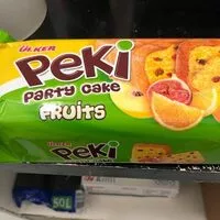 Mängden socker i Cake fruits