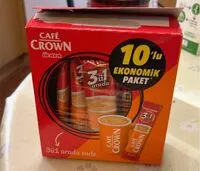 Mängden socker i café crown