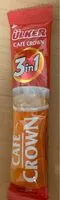 Mängden socker i Café crown 3in1