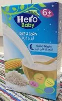 Mängden socker i Hero baby rice & corn