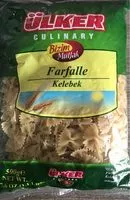 Mängden socker i Ulker Bizim Mutfak Farfalle Pasta 500G