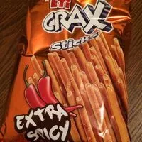 Mängden socker i crax sticks