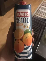 Mängden socker i Jus D'orange 100% 1 L