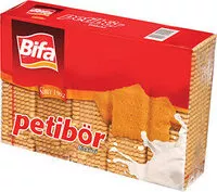 Mängden socker i Bifa Petibor Biscuit -