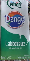 Mängden socker i Pınar süt 1 litre denge laktozsuz