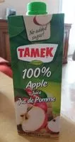 Mängden socker i Tamek Apple Juice -