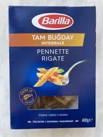 Mängden socker i Tam buğday kalem makarna