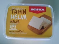 Mängden socker i Tahin helva halva
