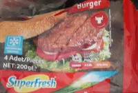 Mängden socker i Dana Burger