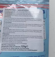 Mängden socker i Puding