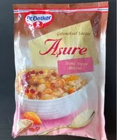 Mängden socker i Aşure