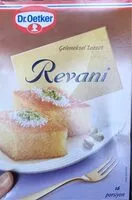 Mängden socker i Gateaux de semoule