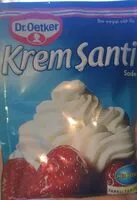 Mängden socker i Krem şanti