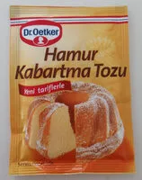 Mängden socker i Hamur Kabartma Tozu