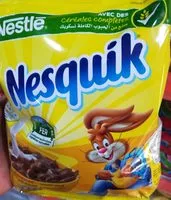 Mängden socker i Céréales Nesquik 180g