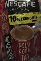 Mängden socker i Nescafe 3 In 1 Sekerli / 3 In 1 Original