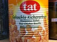 Mängden socker i Gekochte Kichererbsen