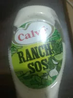 Mängden socker i Calve Ranch Sos
