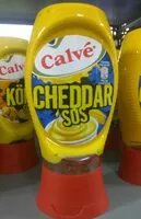 Mängden socker i Calve Cheddar Sos
