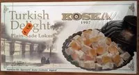 Mängden socker i Koska Turkish Delights Plain 500G (Pack Of 2)