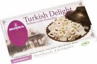 Mängden socker i Koska Distachio Sultan Turkish Delight - 500GR