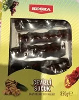 Mängden socker i Cevizli sucuk