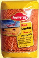 Mängden socker i Lentilles rouges