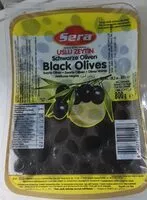 Mängden socker i Sera Black Olive Vaccum 800 G
