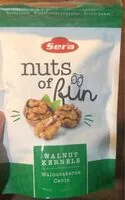 Mängden socker i Nuts for fun