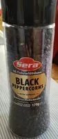 Mängden socker i Black pepprcorns