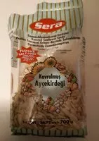 Mängden socker i Kavrulmuş aycekirdegi