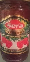 Mängden socker i Ahududu Receli / Confiture de framboise