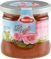 Mängden socker i Konfitüre Magic Garden, Rosenblüten